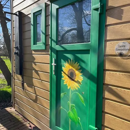 Sonnenblumenfass Lastrup